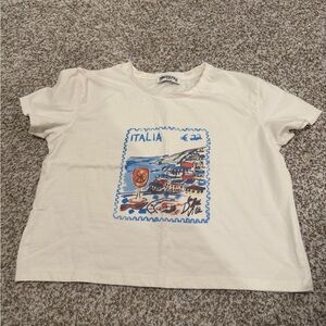 Princess Polly Cream Italia Graphic Kids T-Shirt